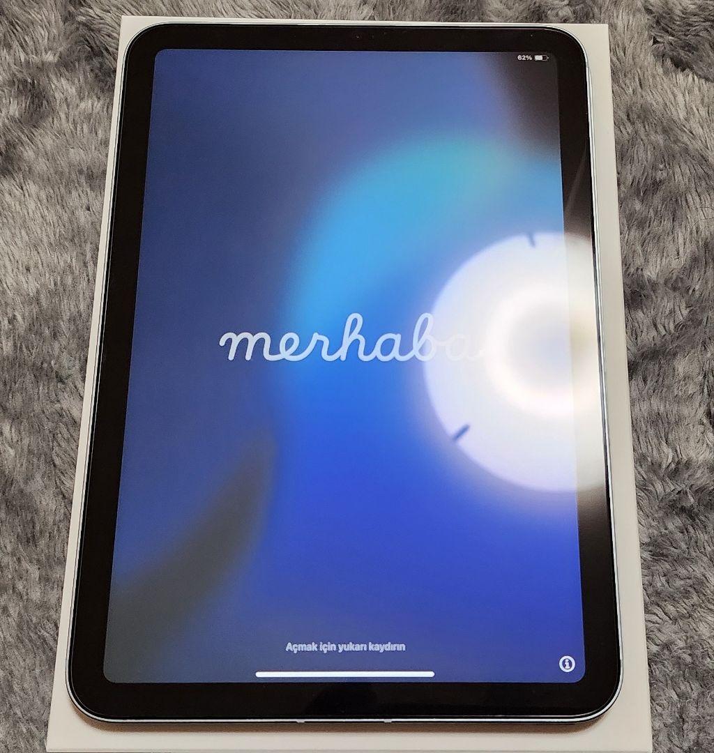 Apple iPad mini A17pro 純正ケース付き