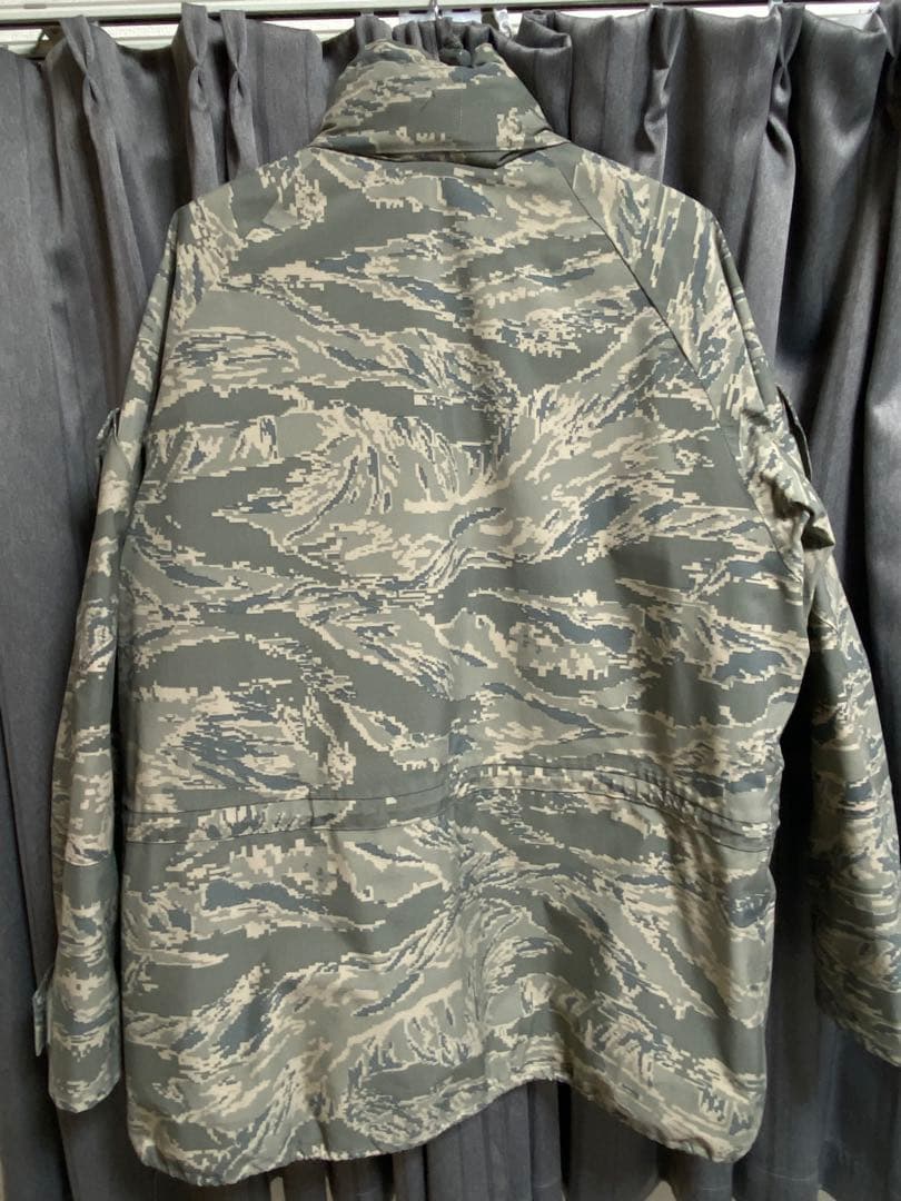 米軍 USAF デジタル タイガーカモ ゴアテックス パーカー ジャケット L