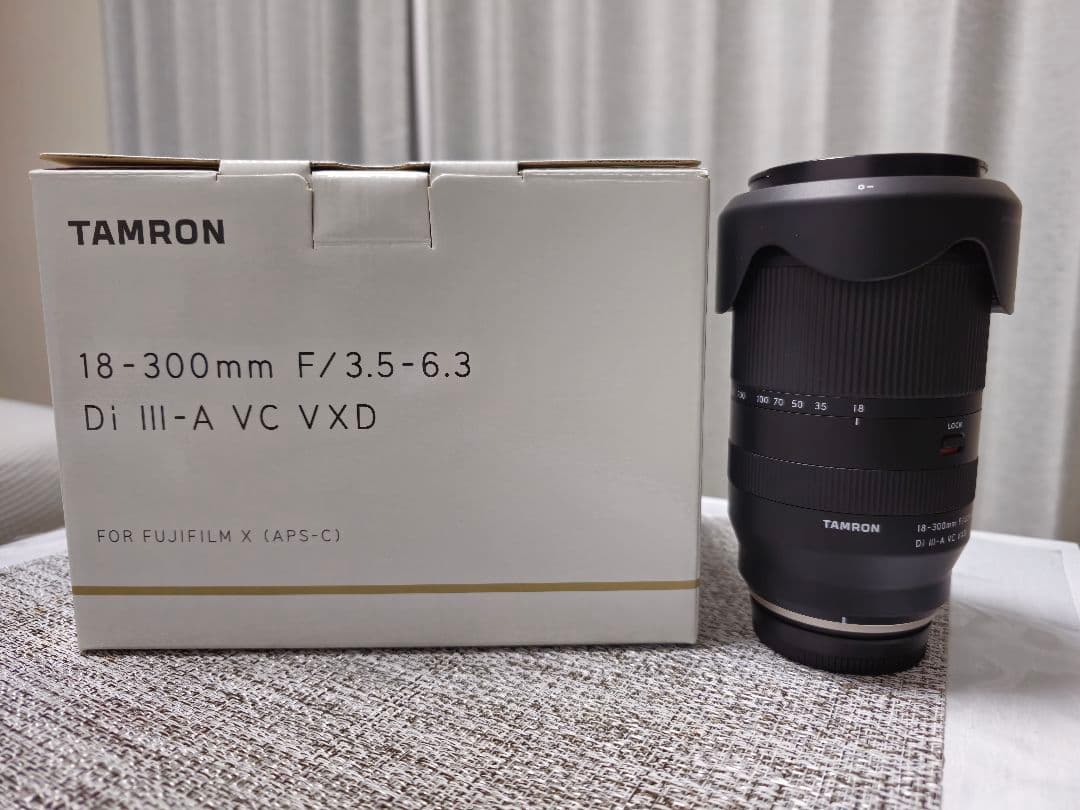 おまけ付き xマウント TAMRON 18-300mm F/3.5-6.3