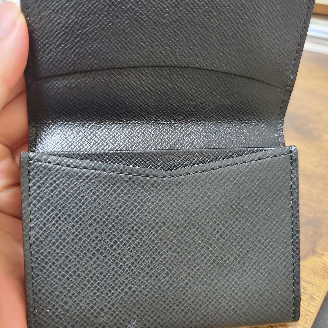 Louis Vuitton ルイヴィトン タイガ 黒 カードケース　名刺ケース