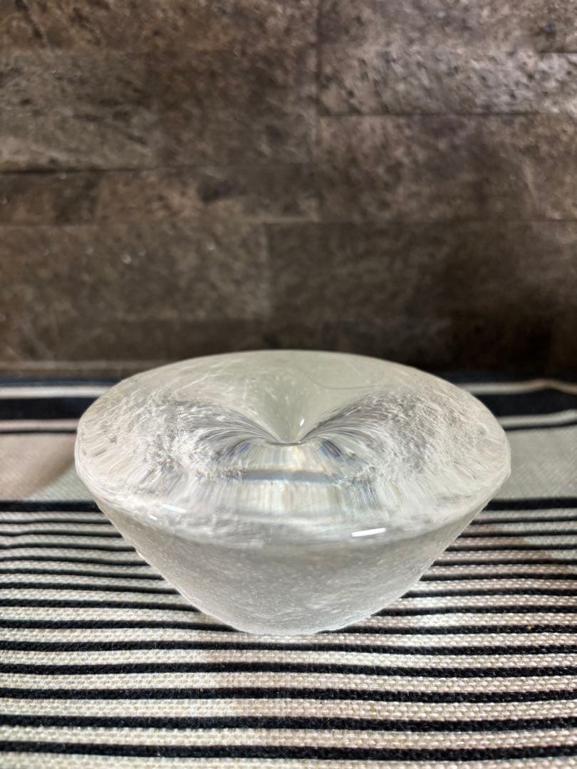 ガラス作家　荒川尚也　ペーパーウェイト お香立て