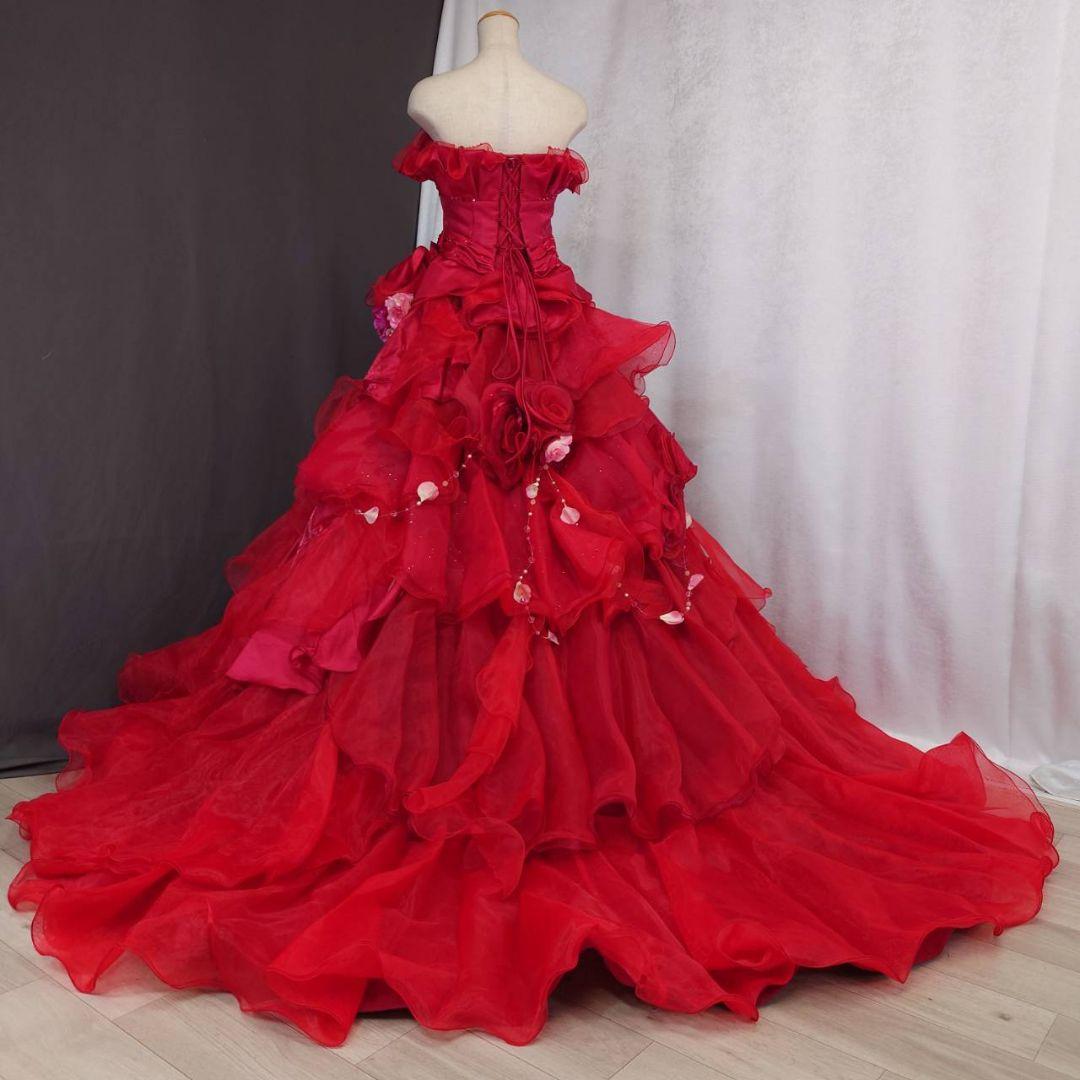 Rさま専用★9-11号★ふんわりカラードレス★MATSUO製