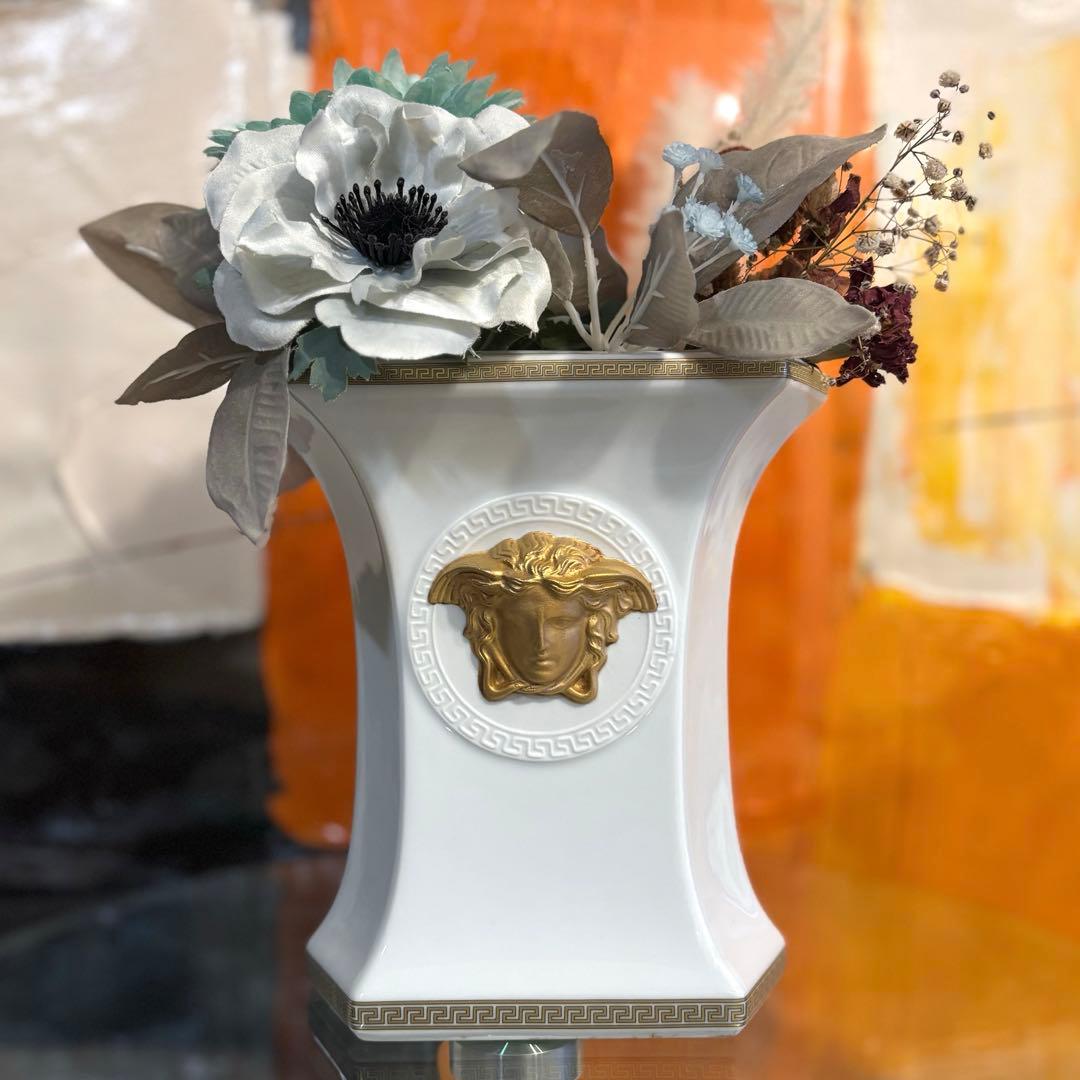 美品！versace ヴェルサーチ　ローゼンタール　花瓶　Rosenthal