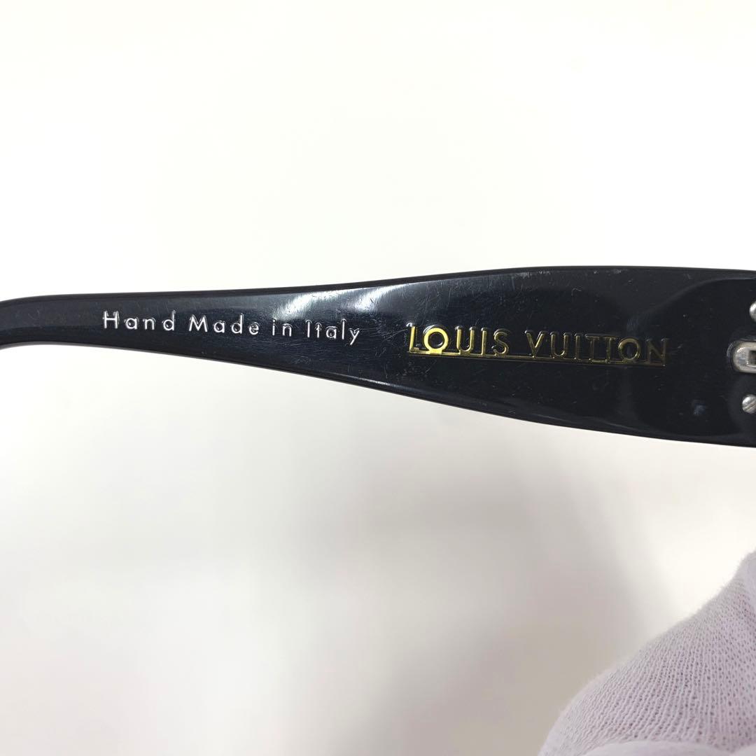 ＄ルイヴィトン サングラス ノワール サイドロゴ アイウェア ブラック
