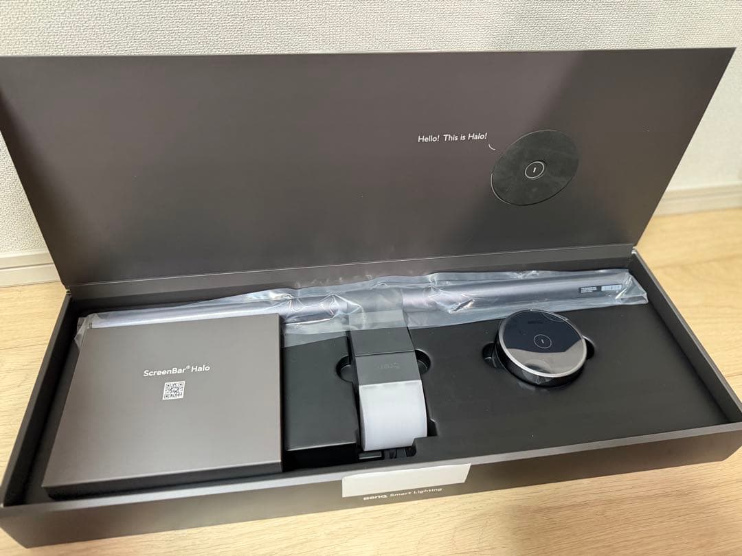 【美品】BenQ ScreenBar Halo LEDデスクライト