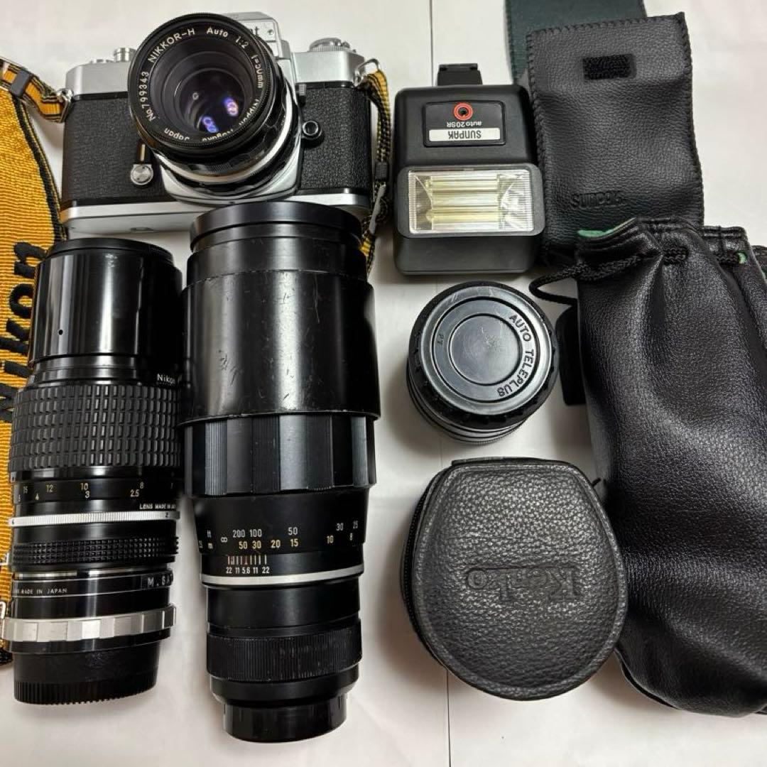 Nikon カメラ等レンズ3本付き