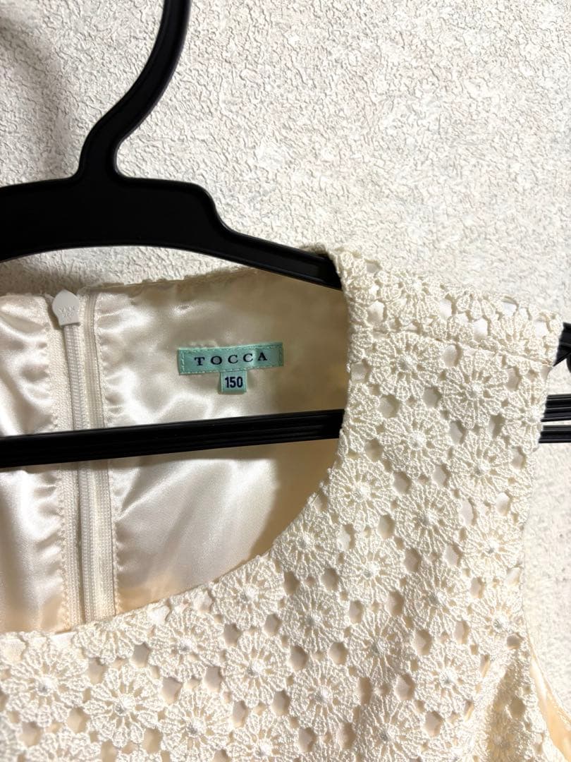 【1回着用】TOCCA ノースリーブドレス 150cm