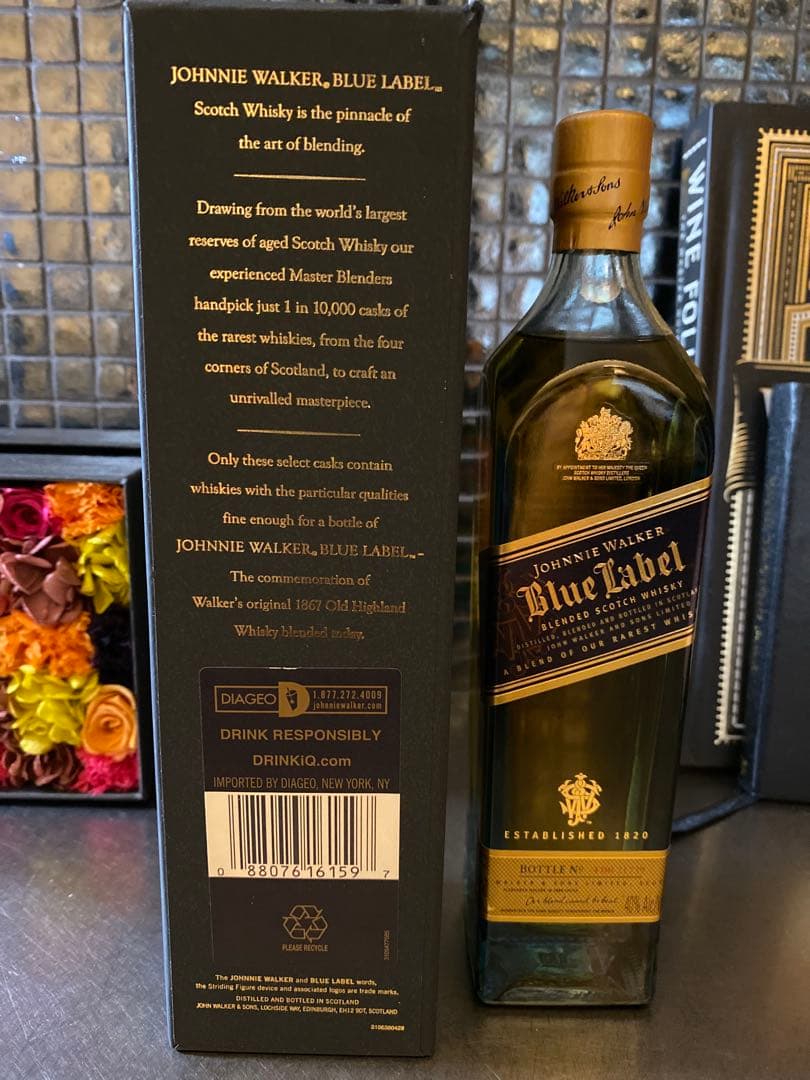 初売ニューヨーク Johnnie Walker Blue Label 200ml