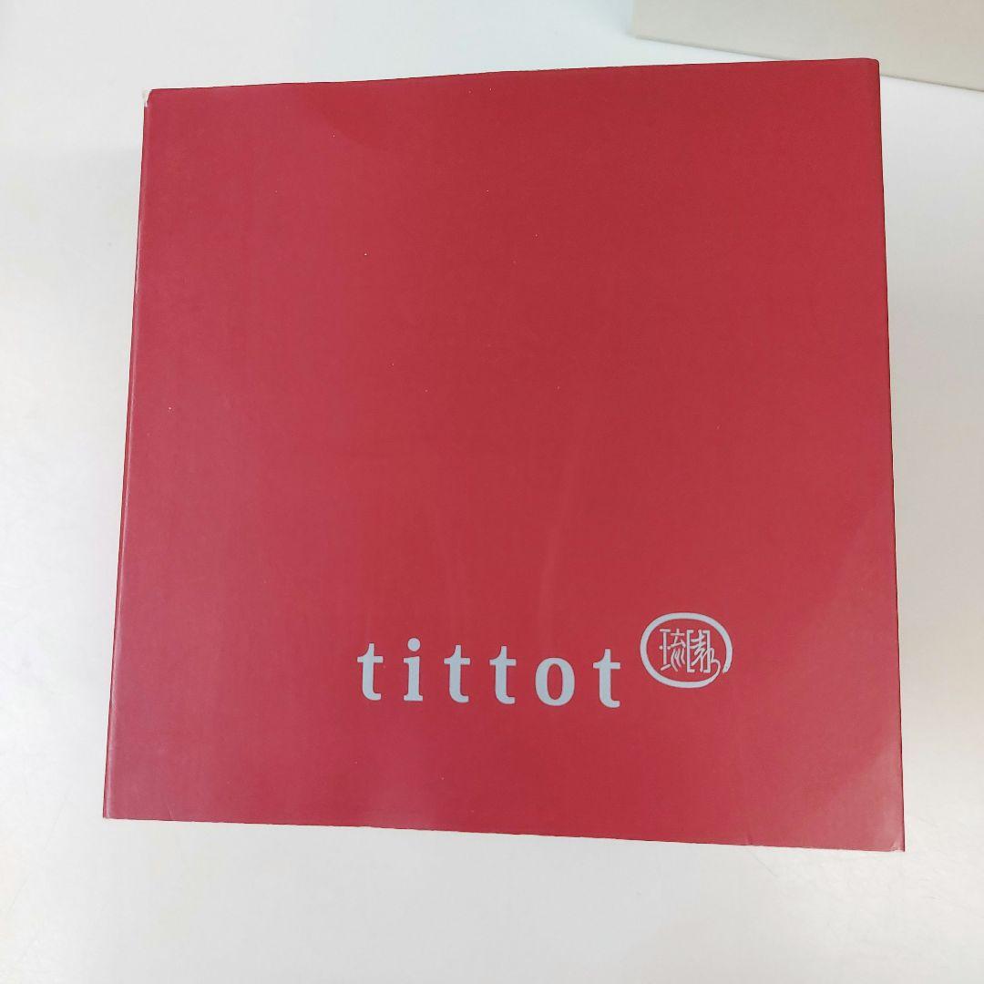 琉園 Tittot クリスタルガラス バード 置物