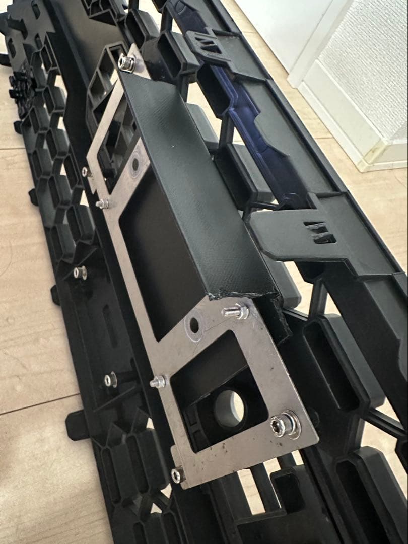 RAV4 タコマ風 フロントグリル+トヨタ純正グリルブラケット セット