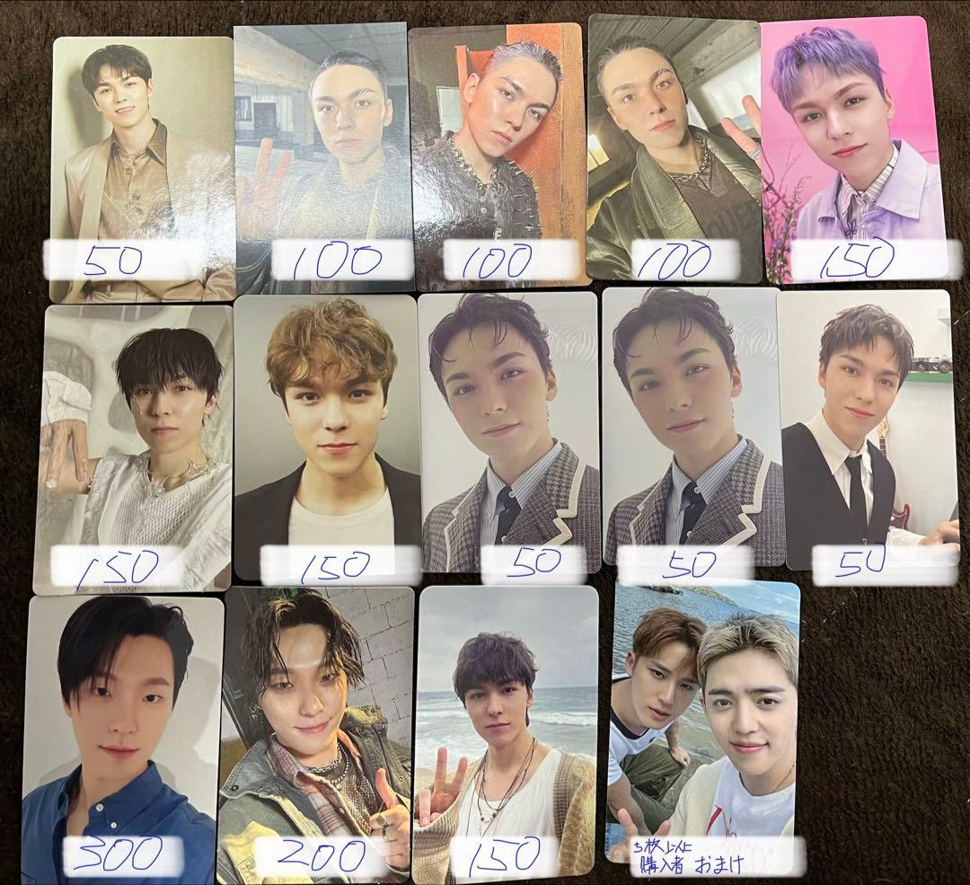 seventeen エスクプス　ジョンハン　ジョシュア　ウォヌ　ミンギュ　トレカ