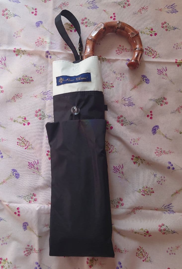 9/20迄値下げ❗芦屋ロサブラン＊晴雨兼用 完全遮光100％ 50cm ブラック