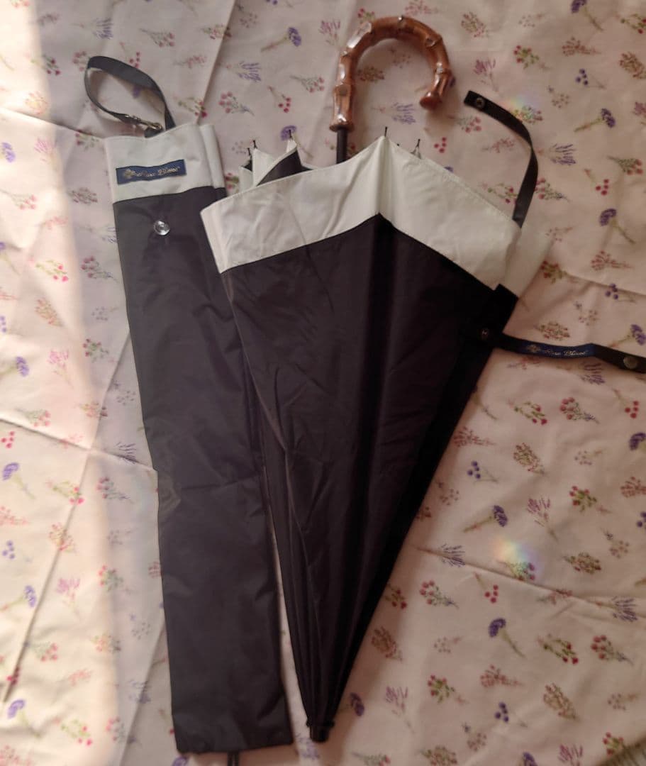 9/20迄値下げ❗芦屋ロサブラン＊晴雨兼用 完全遮光100％ 50cm ブラック