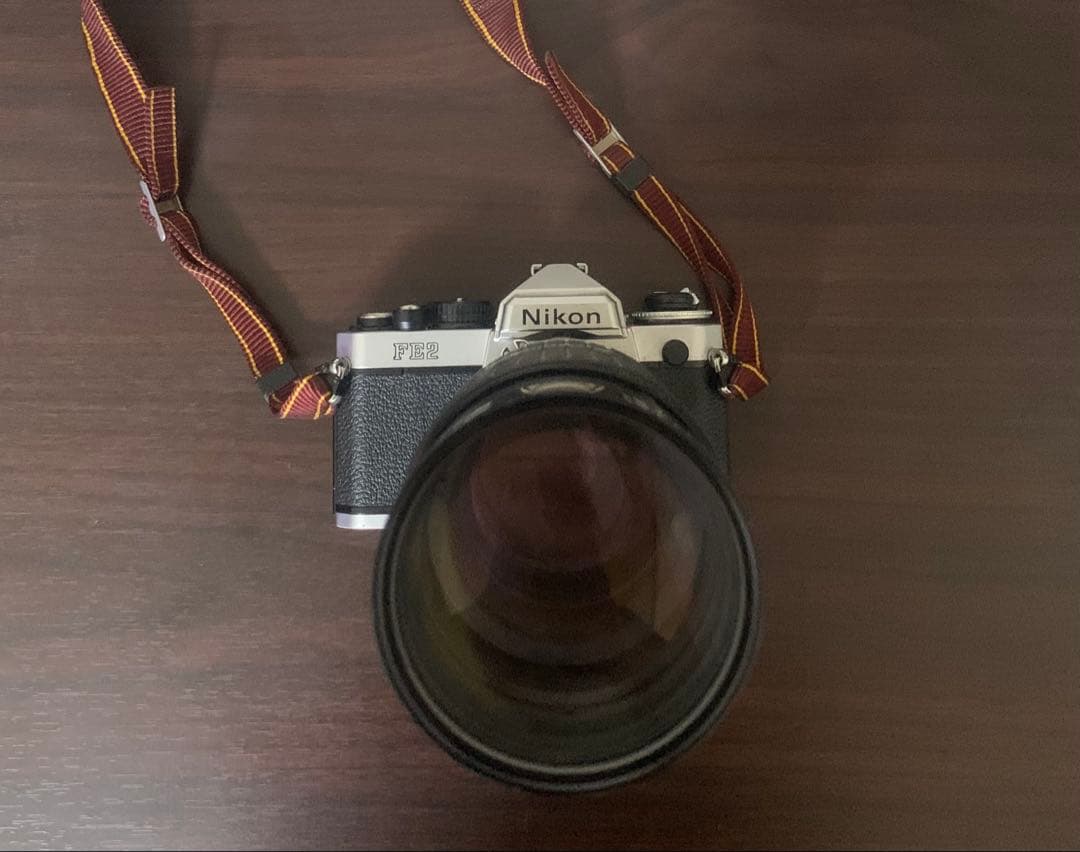 Nikon ニコン FE2 一眼レフカメラ +SIGMAレンズ120-300mm
