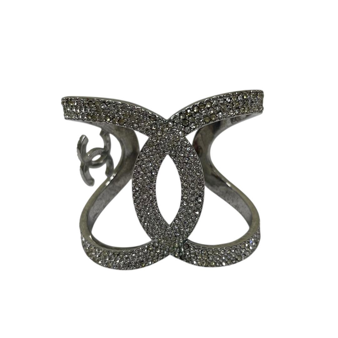 専用‼️CHANEL シャネル　ブレスレット　ココマーク　ライトストーン　バングル