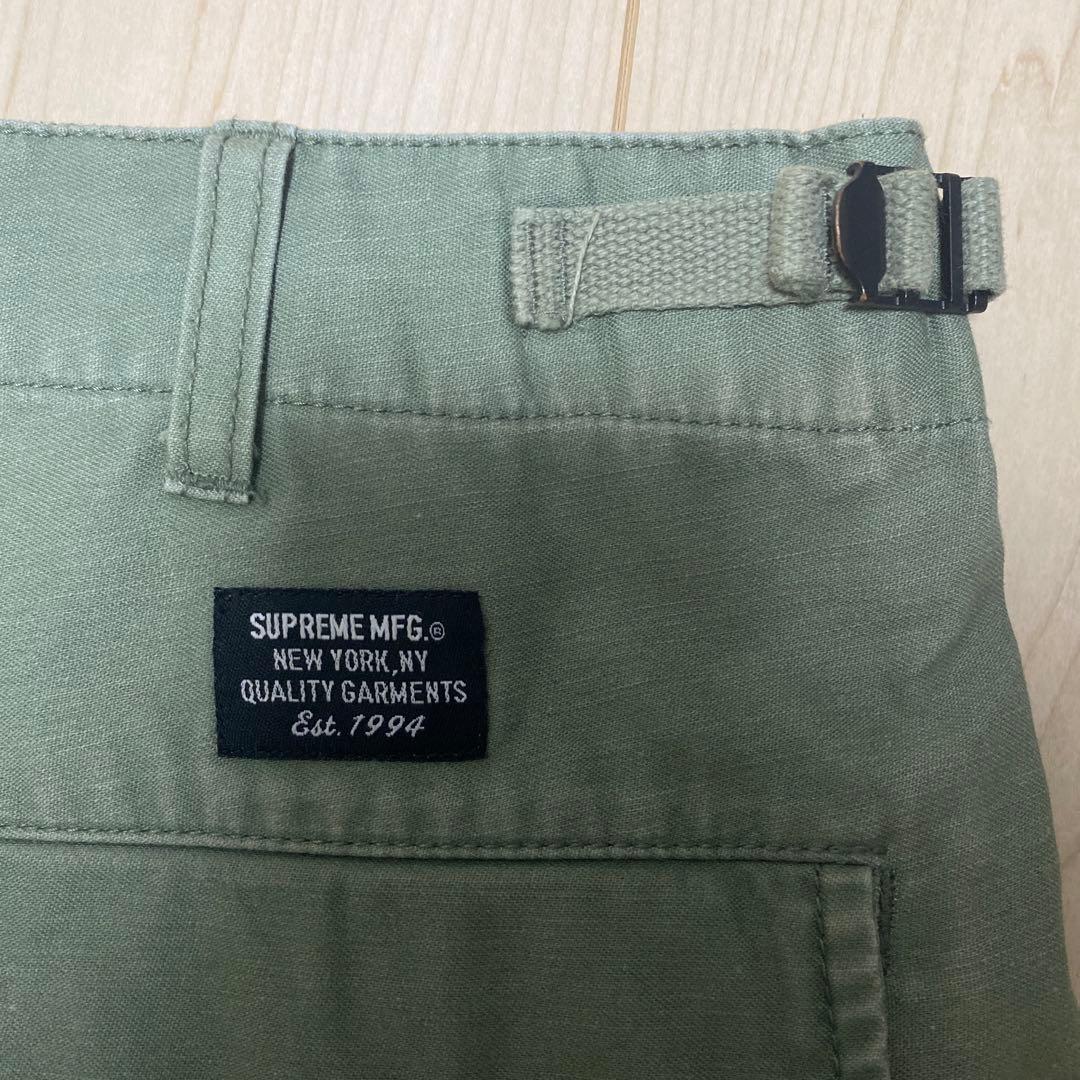 希少SUPREME Cargo Pant カーゴパンツ M65 オリーブ 34