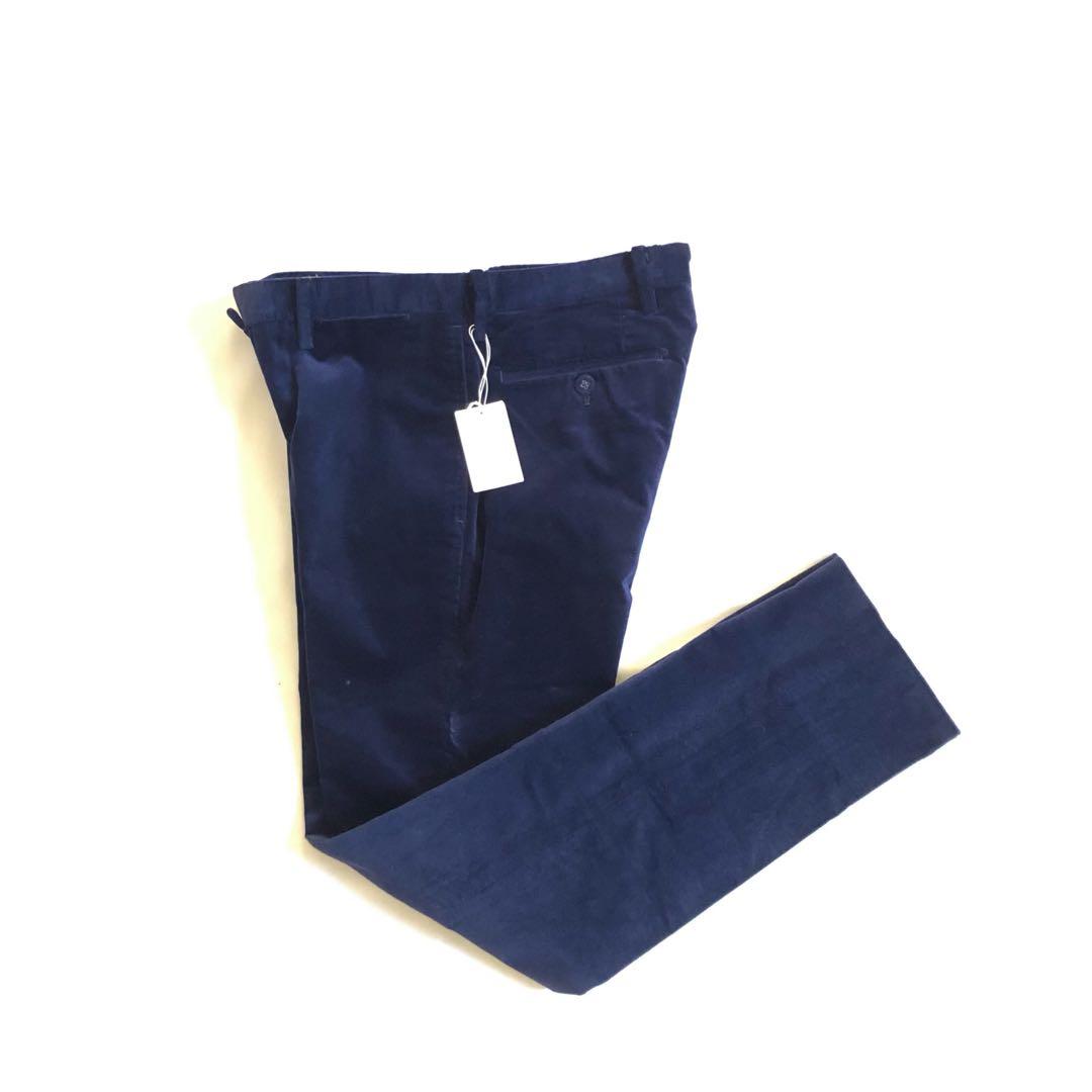 MACKINTOSH PHILOSOPHY ストレッチ ベロア スラックス