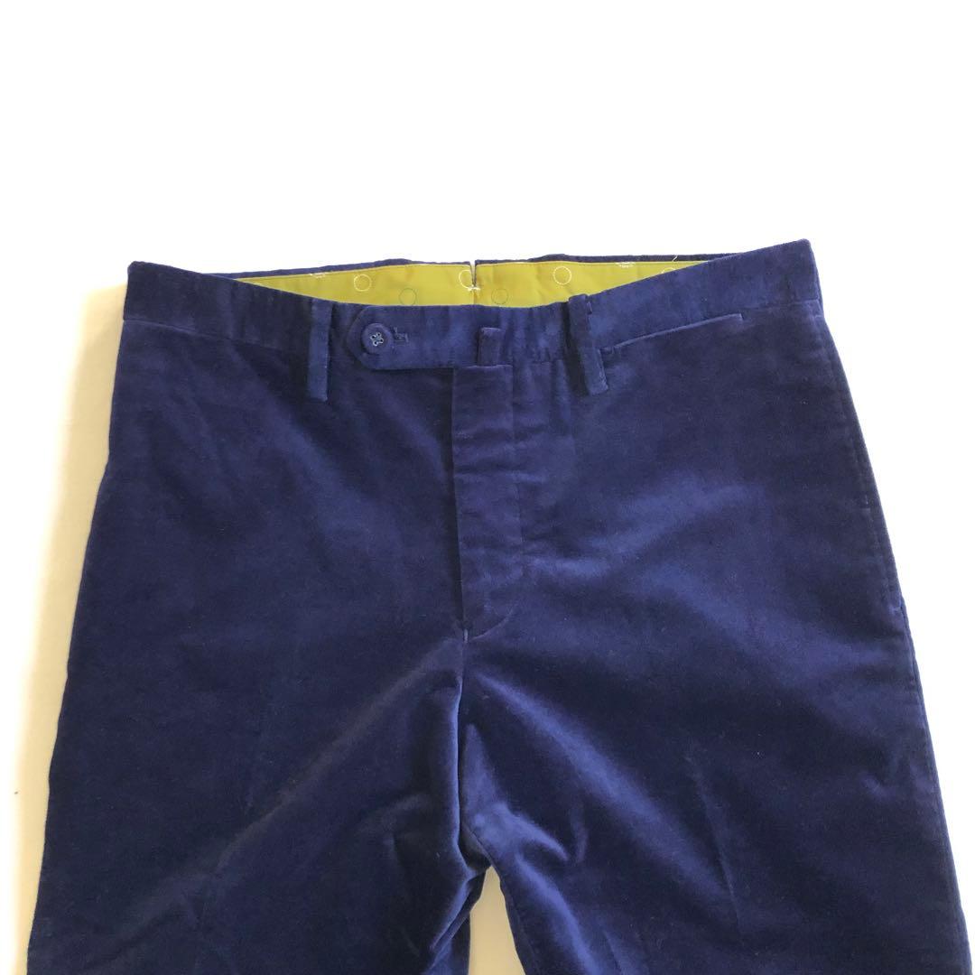 MACKINTOSH PHILOSOPHY ストレッチ ベロア スラックス