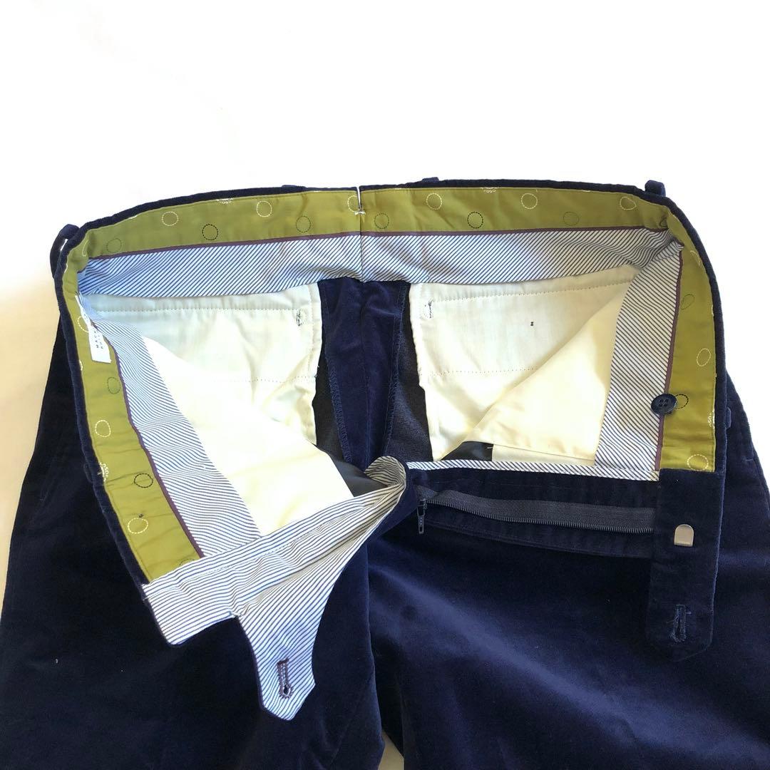 MACKINTOSH PHILOSOPHY ストレッチ ベロア スラックス