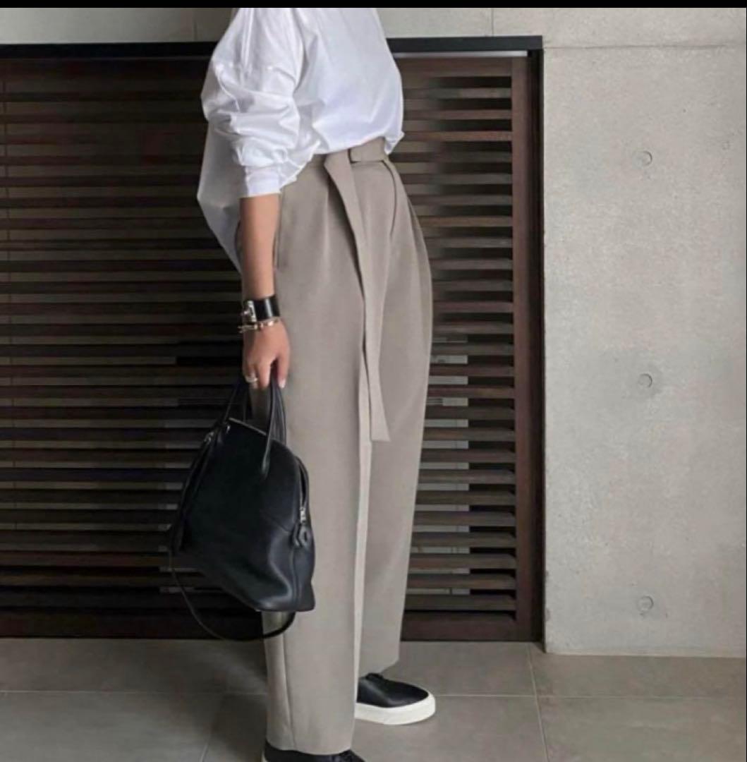 【LOHEN 】ビッグDカンスラッシュパンツ グレージュ