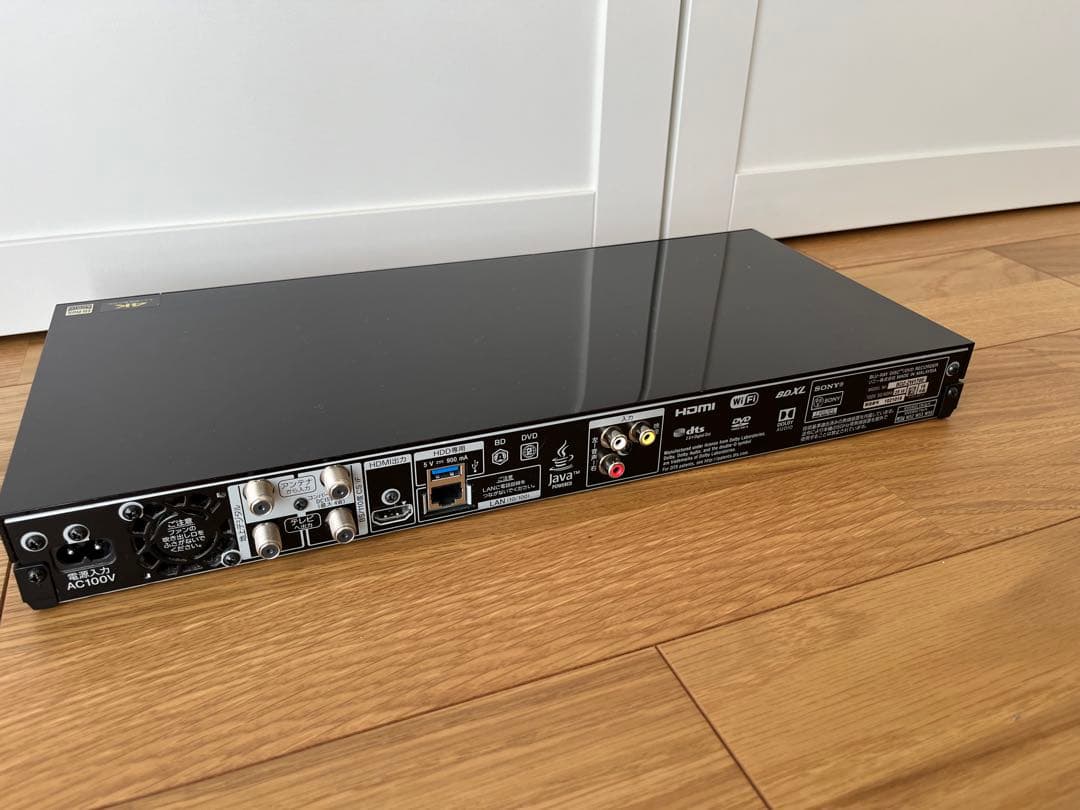 SONY BDZ-ZW1700 ブルーレイレコーダー1TB 2019