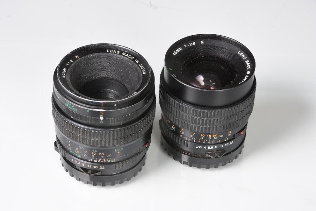 Mamiya 645 中判カメラセット レンズ2本付き