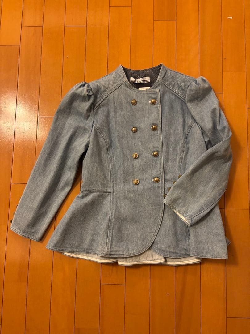 BORDERS at BALCONY デニムジャケット 38
