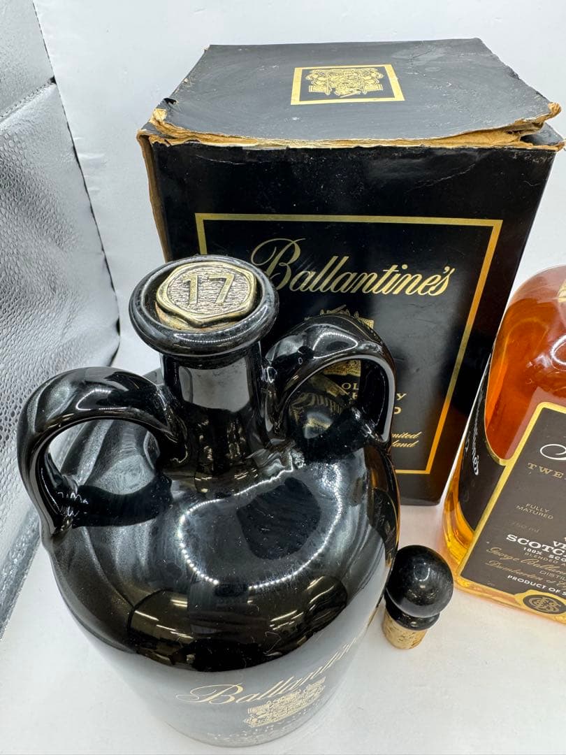 Ballantines バランタイン ウイスキー 12年 17年　2本セット