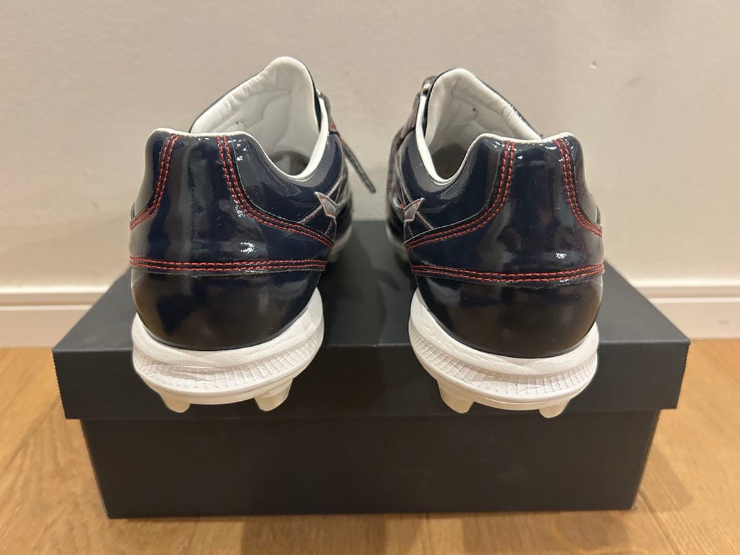 Mizuno 野球 スパイク ネイビー/ホワイト/レッド