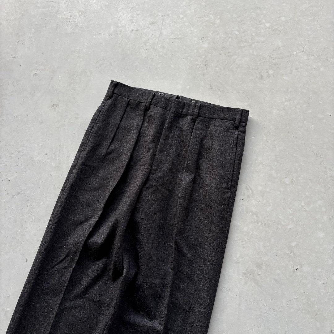 90s Polo Ralph Lauren ウール　ワイドスラックス　タック入り