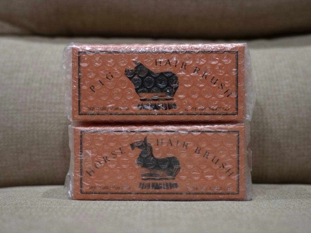 TWTG 馬毛ブラシ 豚毛ブラシ セット