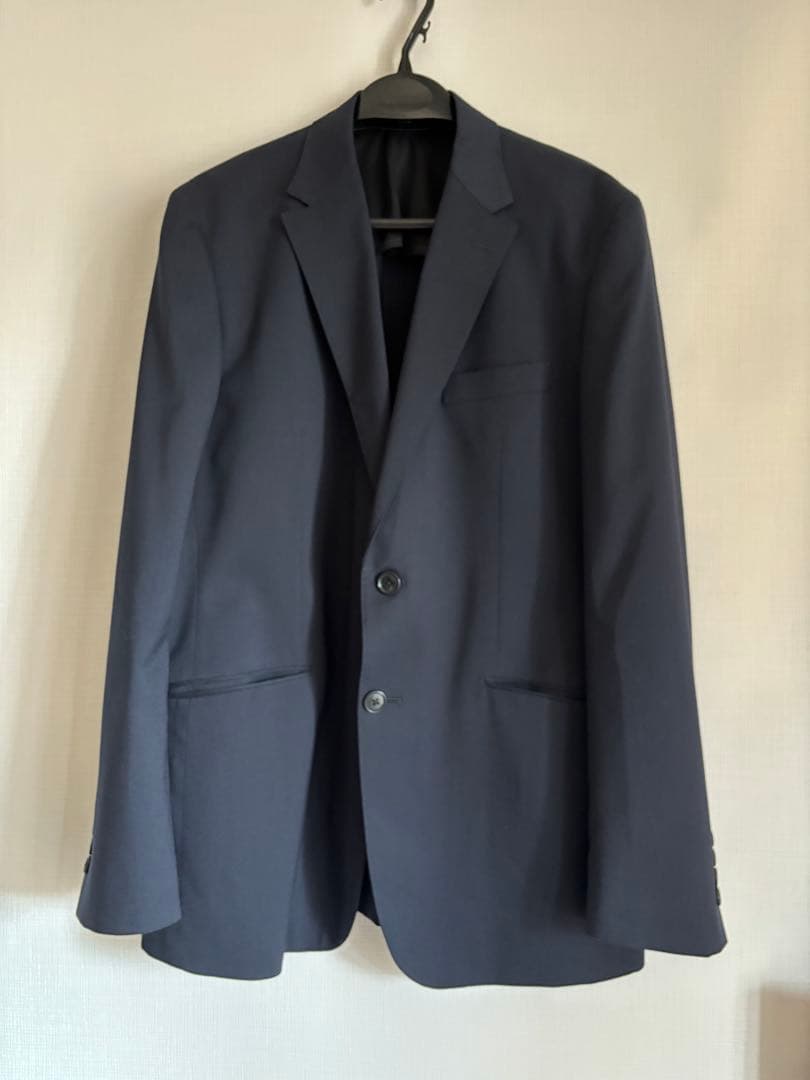 【美品】青山スーツセット1＋2 濃紺　AB7 180 卒業式・就活・就職に！