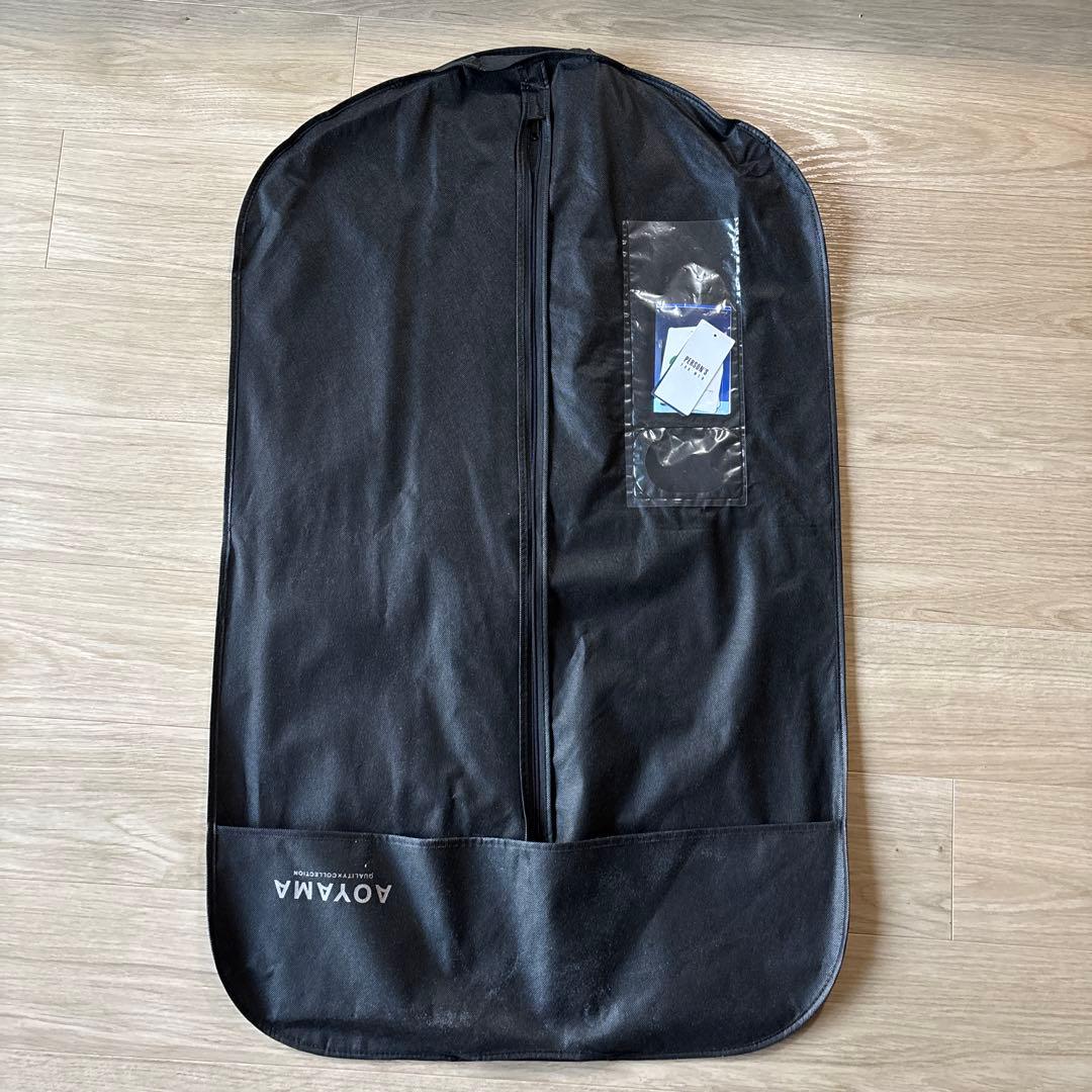 【美品】青山スーツセット1＋2 濃紺　AB7 180 卒業式・就活・就職に！