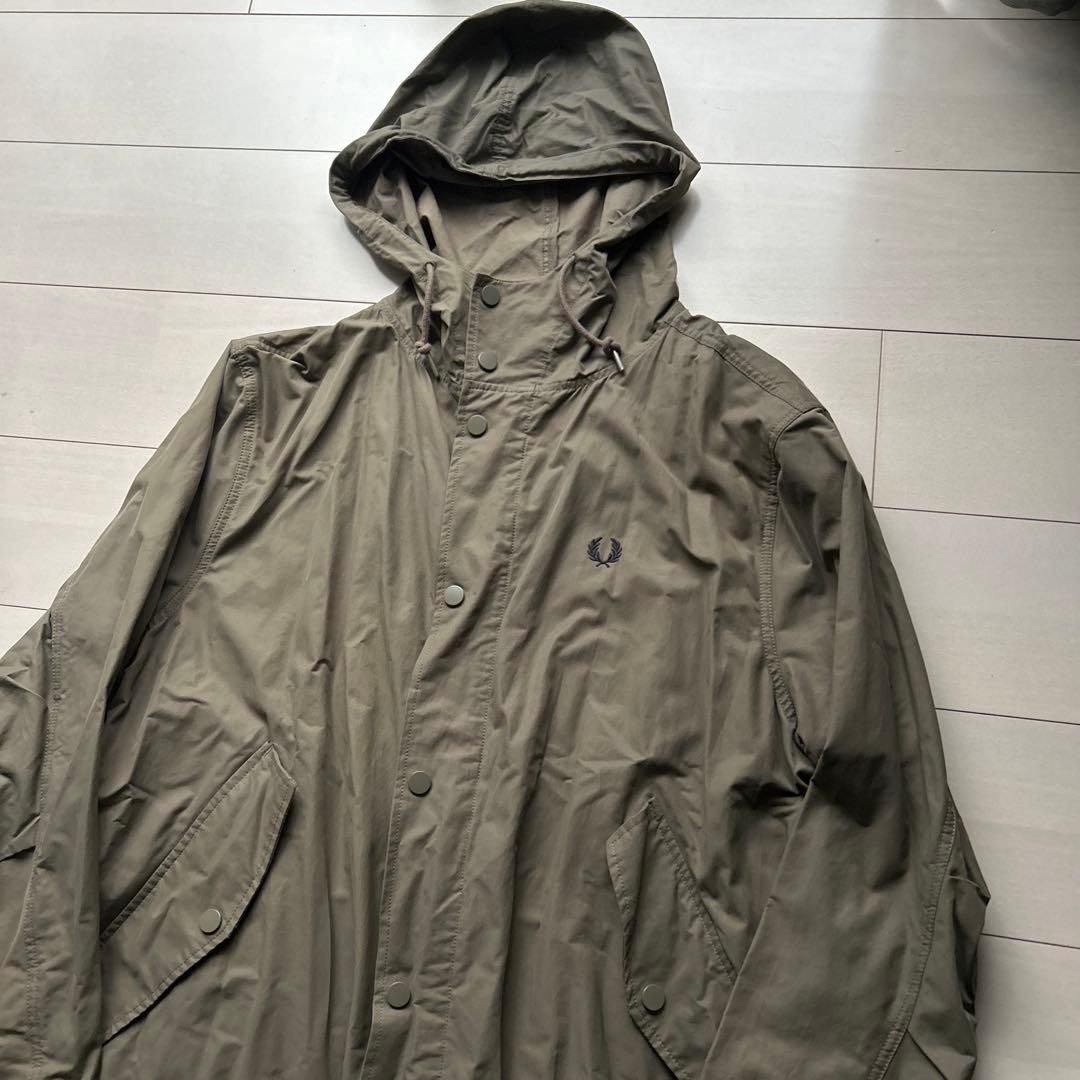 FRED PERRY モッズコート ミリタリー　古着　カーキ