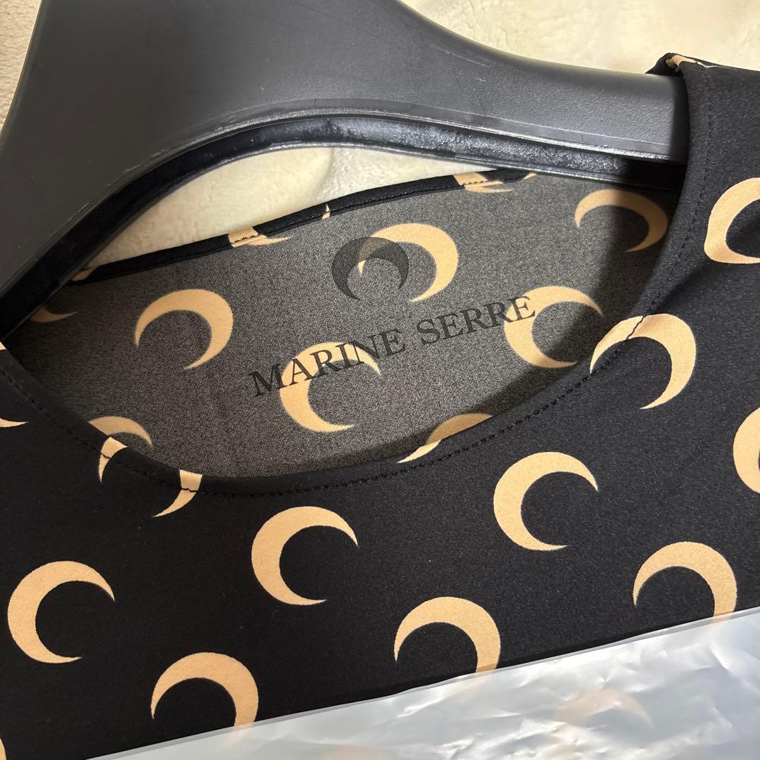 Marine Serre マリーン セル ロンT カットソー M 保存袋付