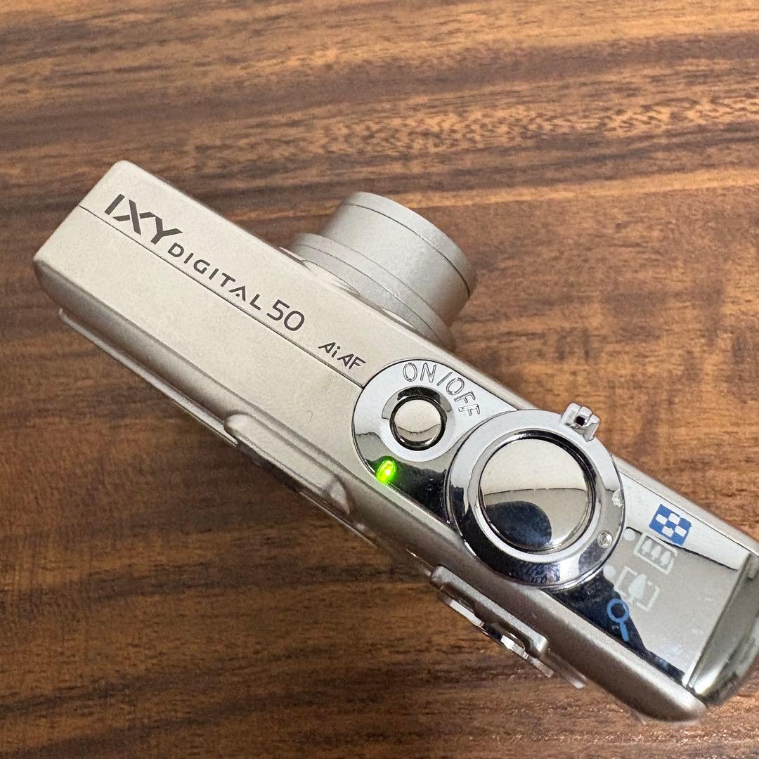 Canon IXY digital 50 コンデジ CCD 動作品