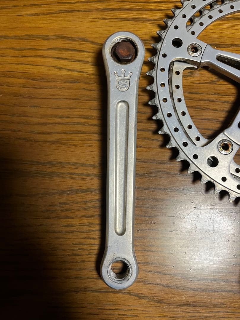 sugino クランク　165mm 45/52T