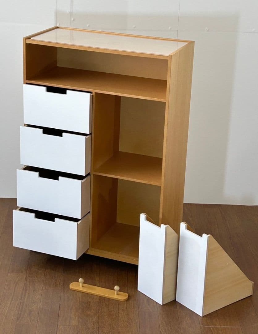 ランドセルラック　no3410　　ナチュラル