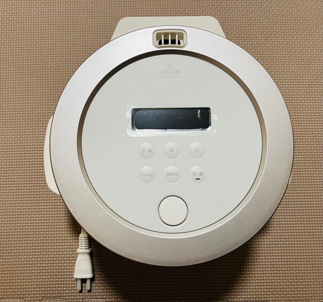【未使用/外箱と説明書無し】BALMUDA 炊飯器 ホワイト　K03A-WH