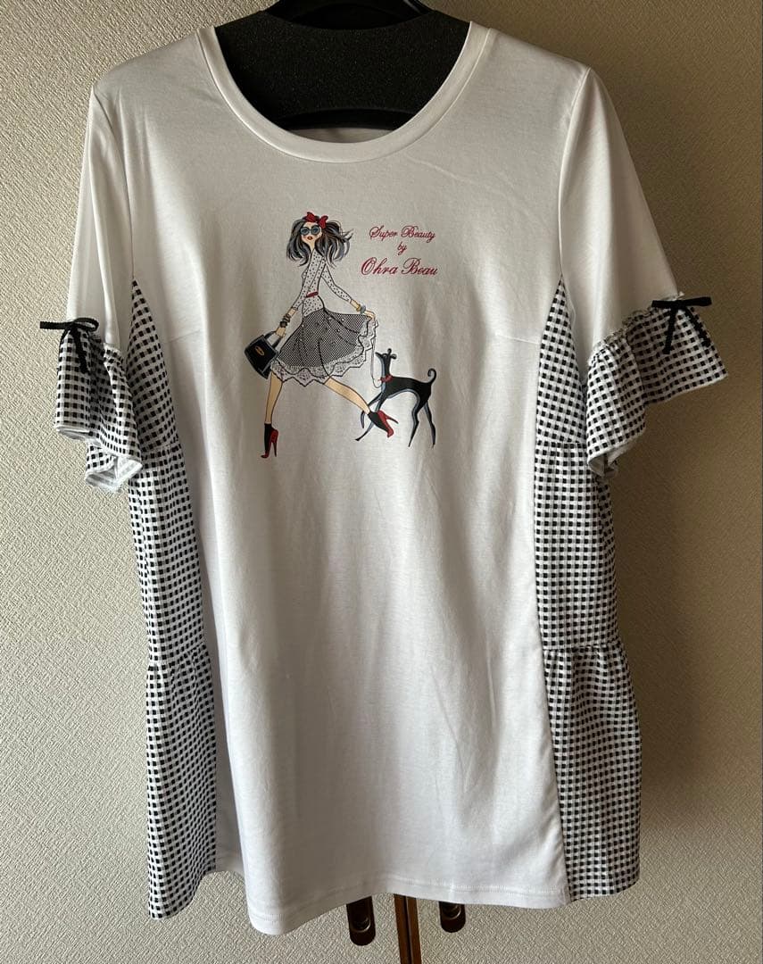 お値引き‼️★タグ付き★スーパービューティー半袖チュニック★