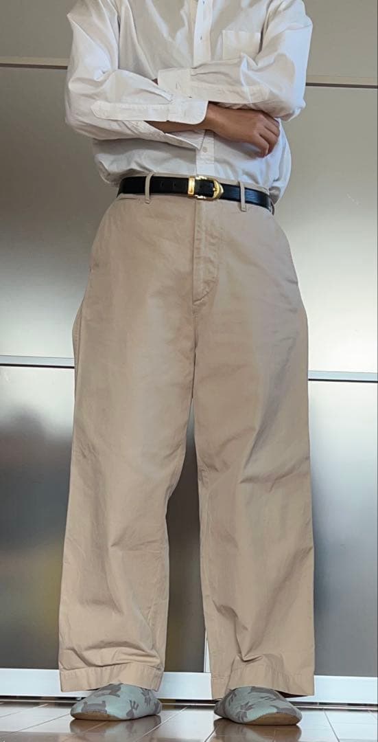 AURALEE WIDE PANTS オーラリー チノパンサイズ3
