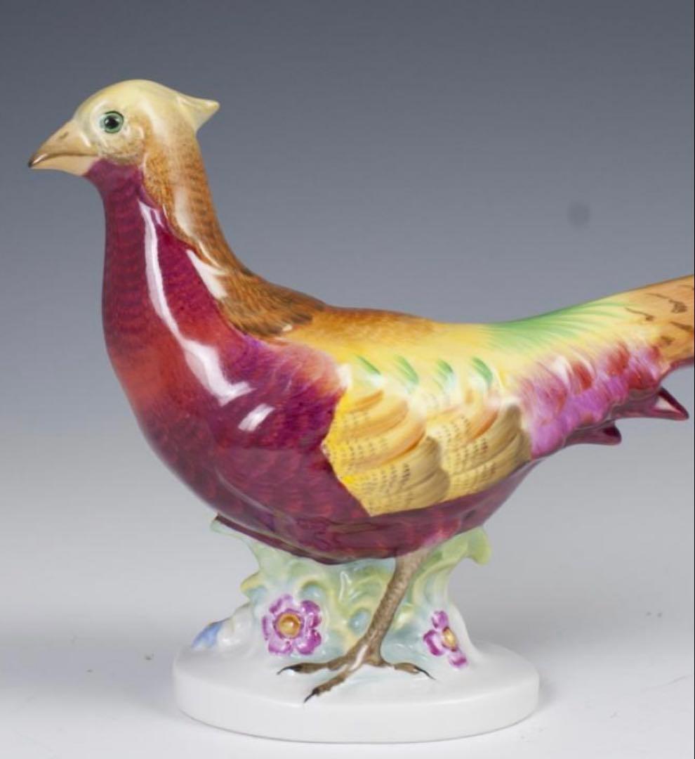 Herend フェザン 磁器置物