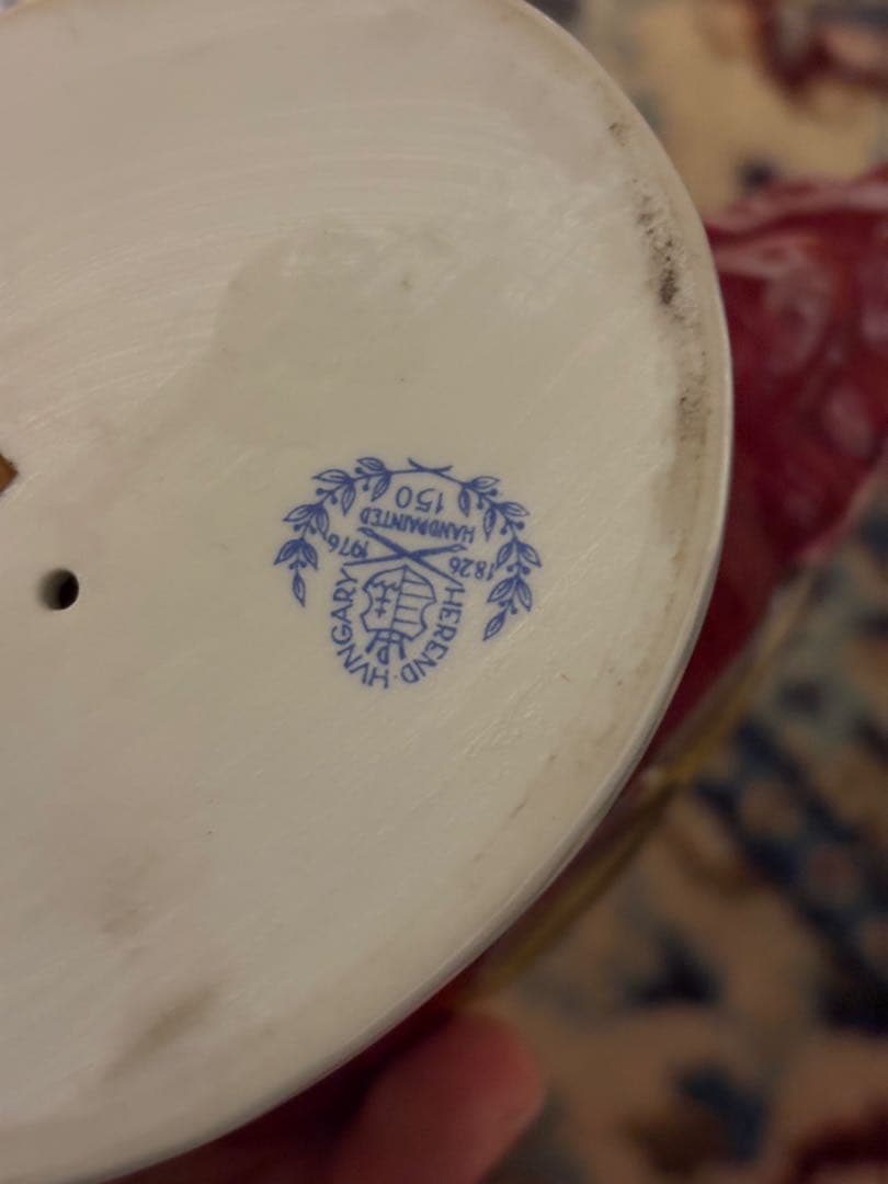 Herend フェザン 磁器置物