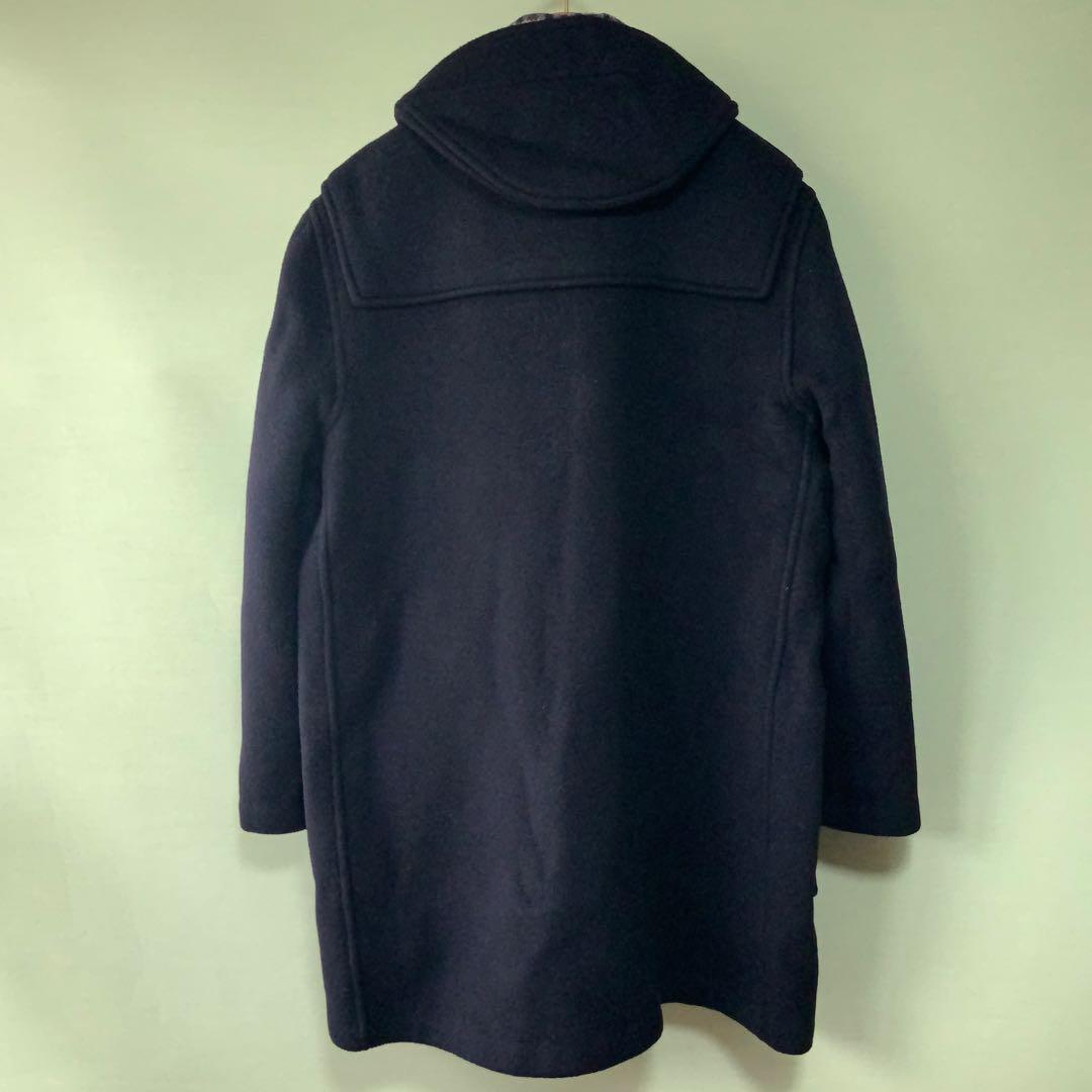 Aquascutum アクアスキュータム ダッフルコート42ネイビー英国製ウール