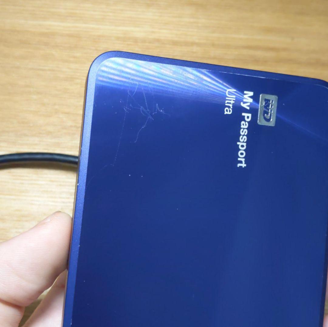 外付けハードディスク・ドライブ 1TB HDD WD My Passport WDBTYH0010BBA-05