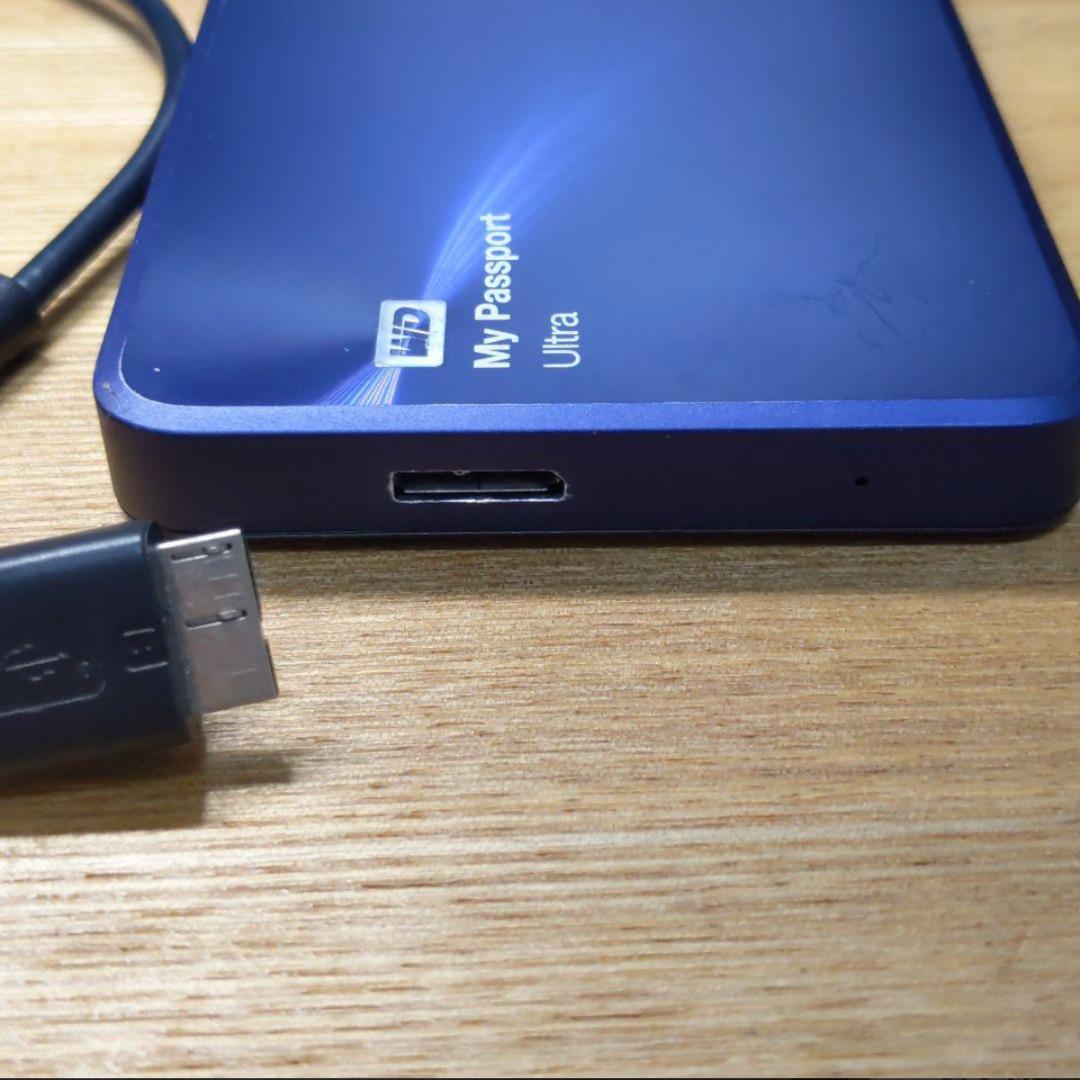 外付けハードディスク・ドライブ 1TB HDD WD My Passport WDBTYH0010BBA-05
