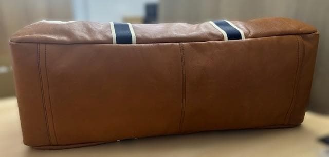 COACH コーチ F70561 ボストンバッグ レザー ブラウン×ネイビー