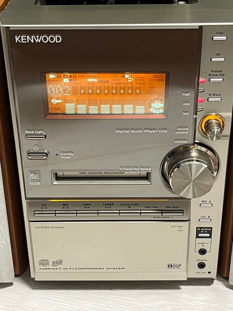 KENWOOD RXD-SV3MDミニコンポ (リモコン有)