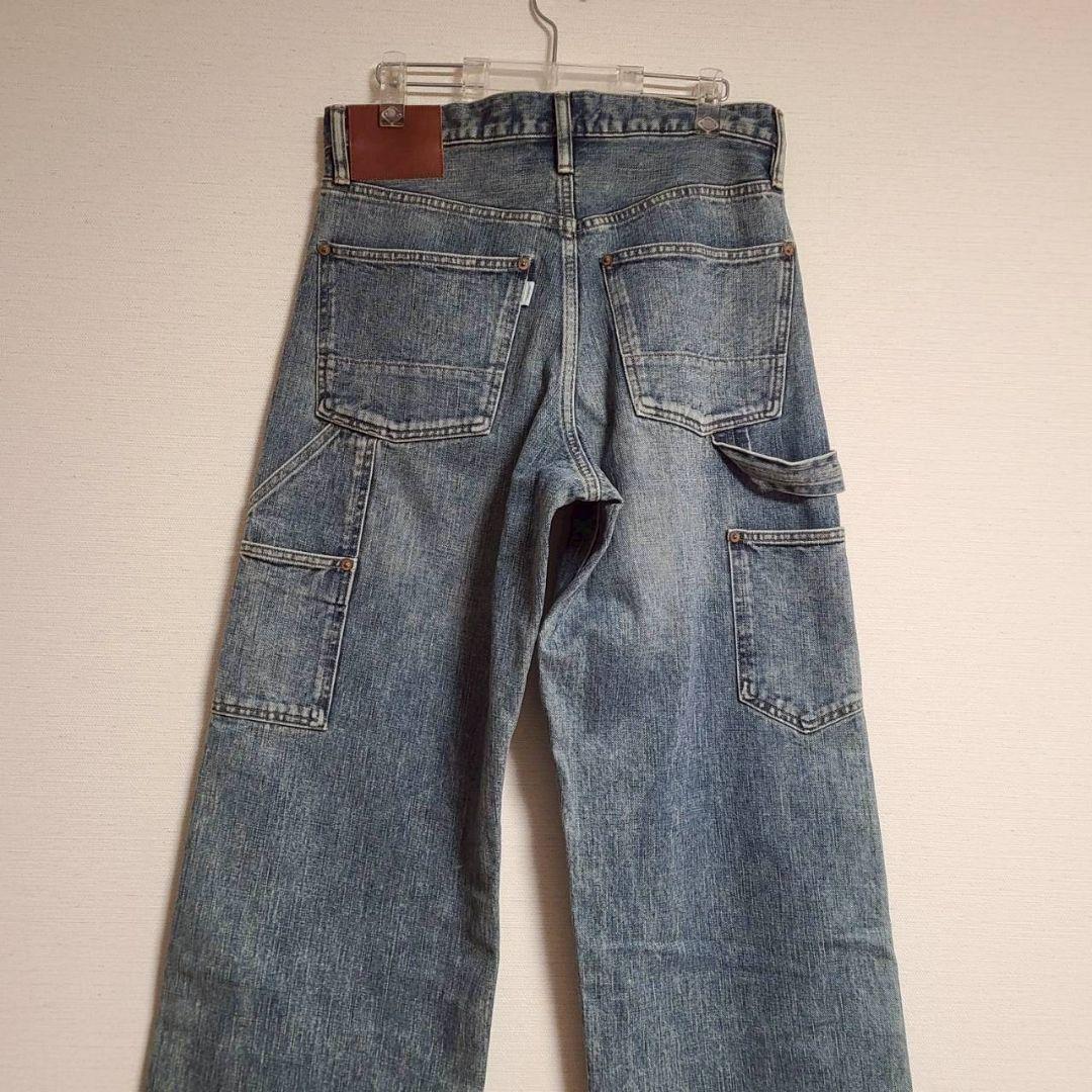 シュガーヒル SUGARHILL フェイデッドペインターダブルニートラウザーズ