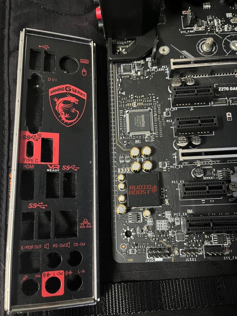 マザーボード i7 7700k msi z270 16gb